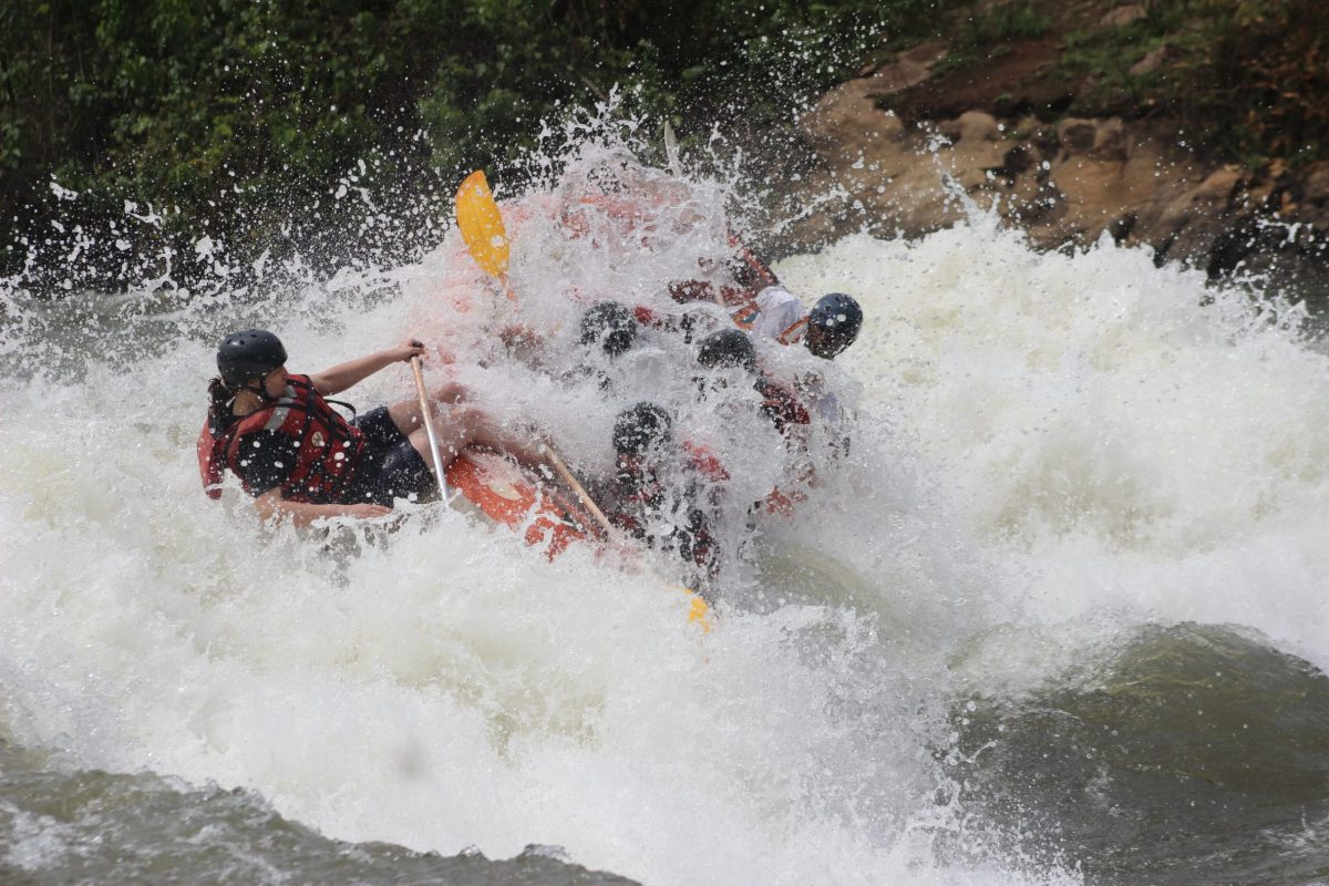 White water rafting in Uganda