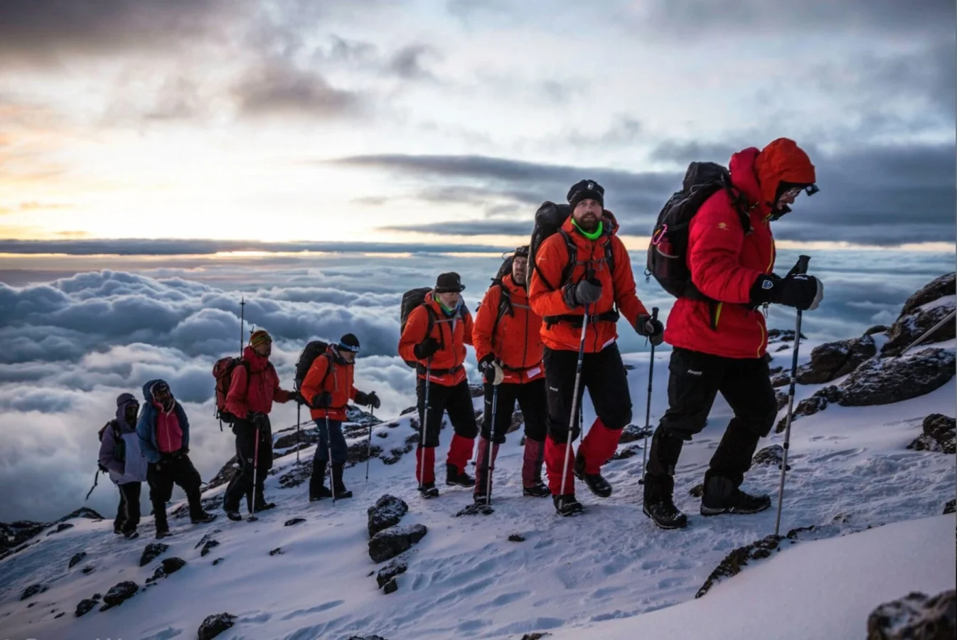 climbing mount Kilimanjaro