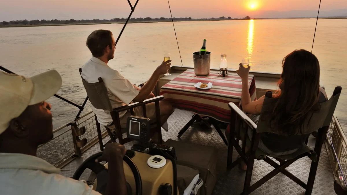 Sunset Cruise on Zambezi River