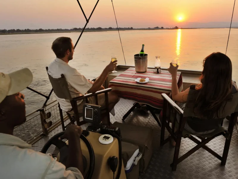 Sunset Cruise on Zambezi River