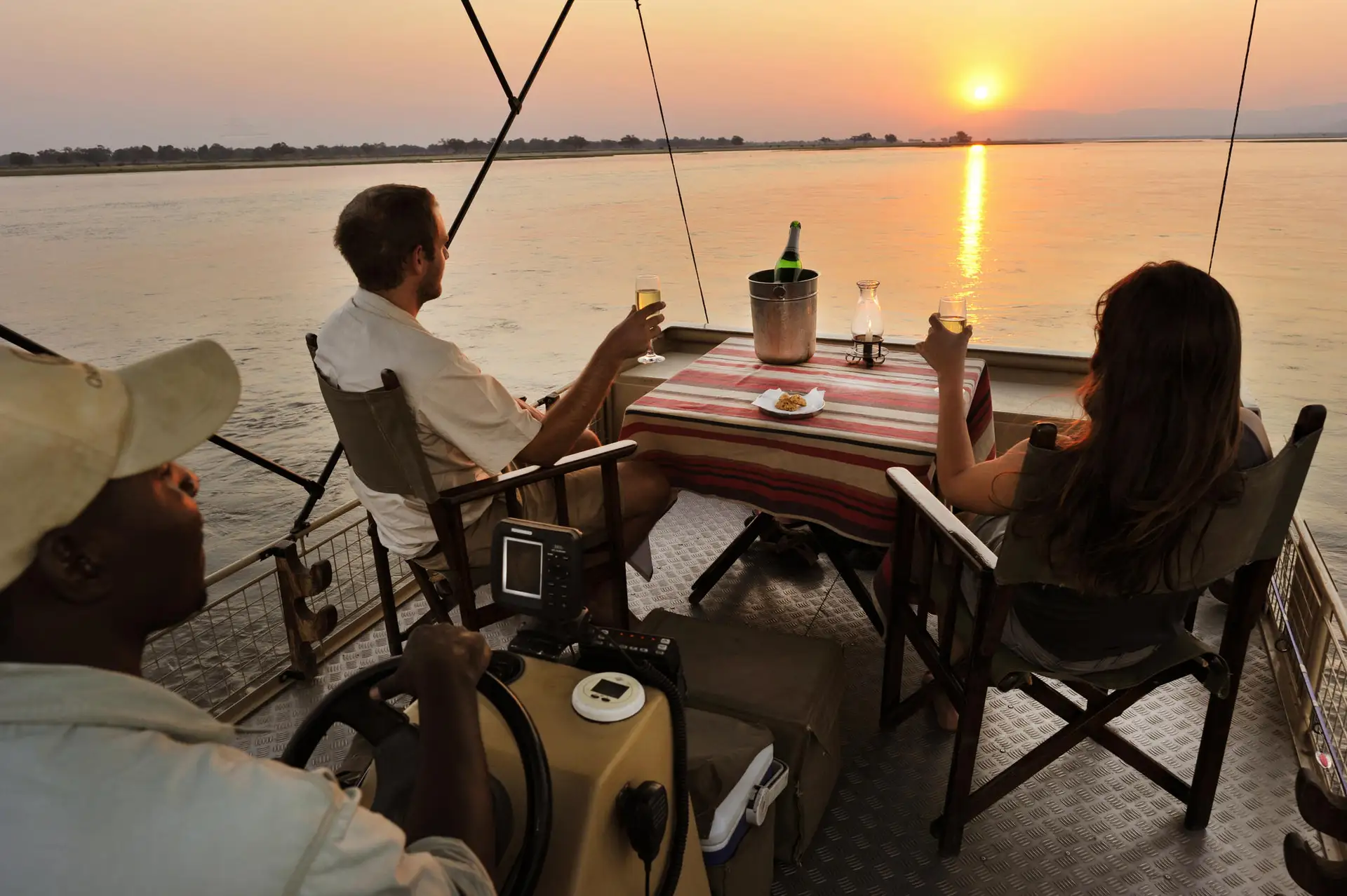 Sunset Cruise on Zambezi River