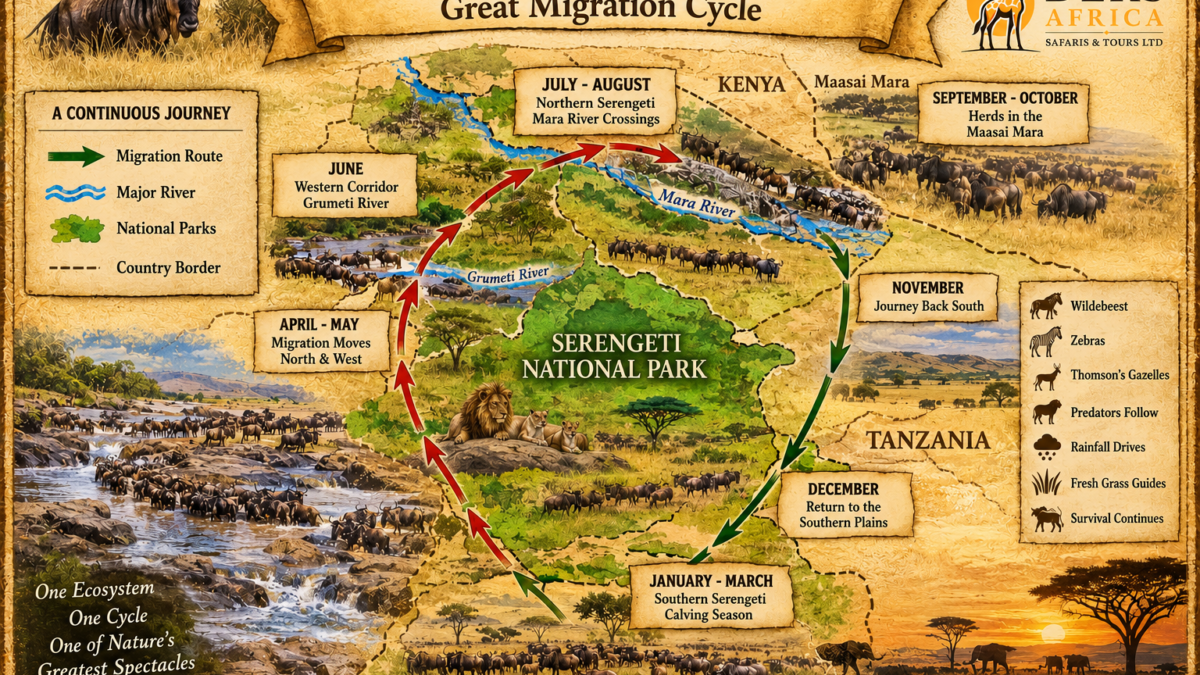 Serengeti Great Migration Cycle