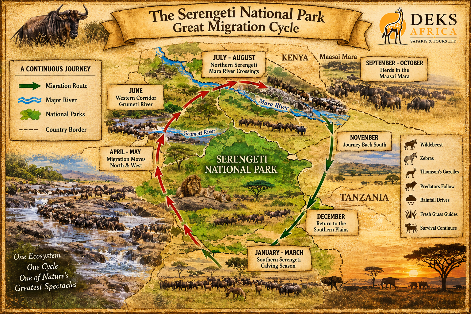 Serengeti Safari in December